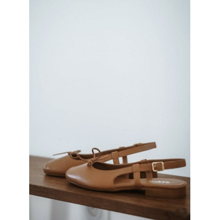 CIRCEE Camel, Slingback Reqins
