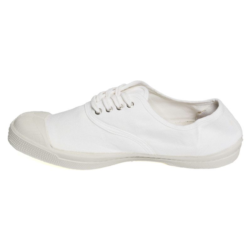 TENNIS LACET Blanc, Chaussures basses Bensimon