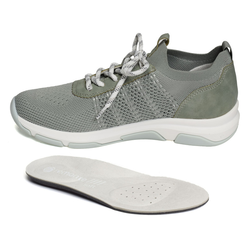 D1S05 Vert Eau, Slip-On Remonte