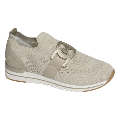 R6713 Beige Platine, Slip-On Remonte