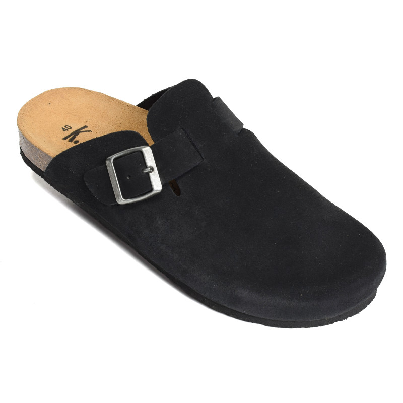 PINATEL Noir, Mules K.Daques