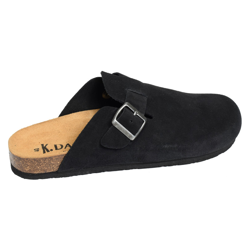 PINATEL Noir, Mules K.Daques