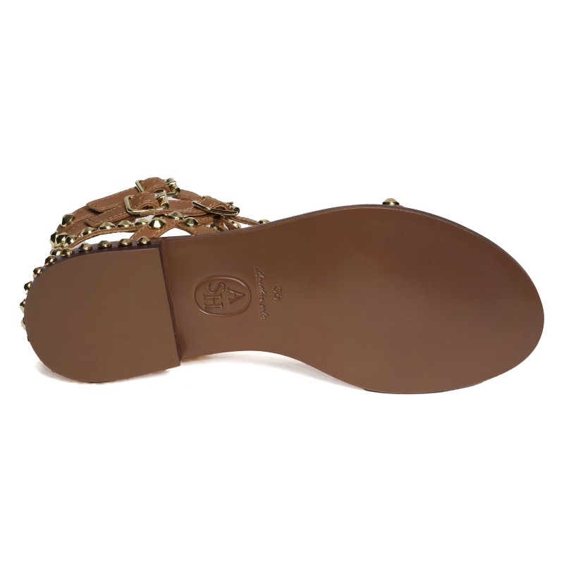 PLAY Camel, Sandales plates Ash
