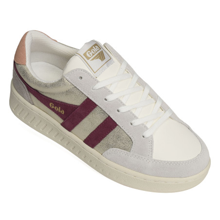SUPERSLAM BLAZE Blanc Fuchsia, Sneakers basses Gola