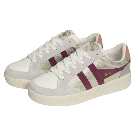 SUPERSLAM BLAZE Blanc Fuchsia, Sneakers basses Gola