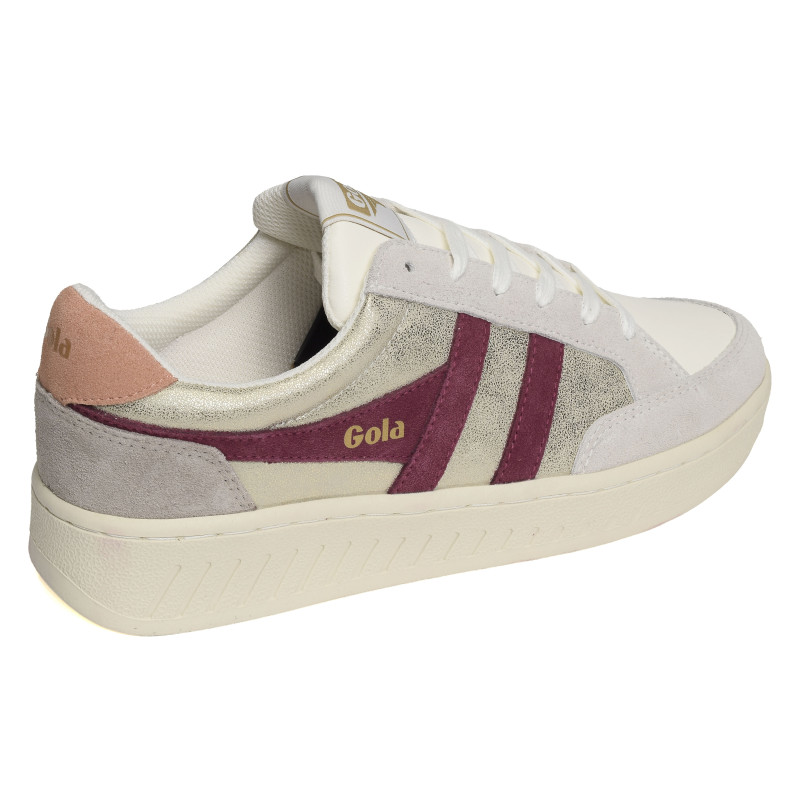 SUPERSLAM BLAZE Blanc Fuchsia, Sneakers basses Gola