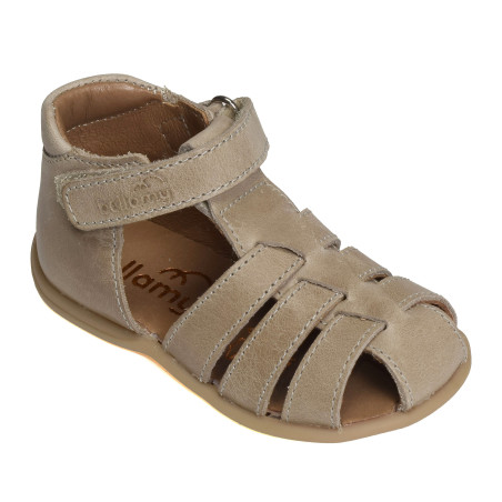 PARVEL Taupe, Sandales plates & Nu-Pieds Bellamy