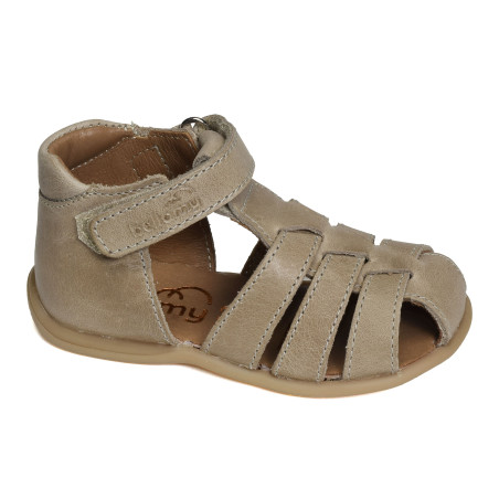 PARVEL Taupe, Sandales plates & Nu-Pieds Bellamy
