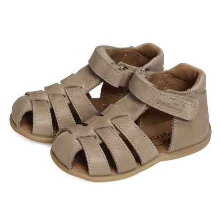 PARVEL Taupe, Sandales plates & Nu-Pieds Bellamy