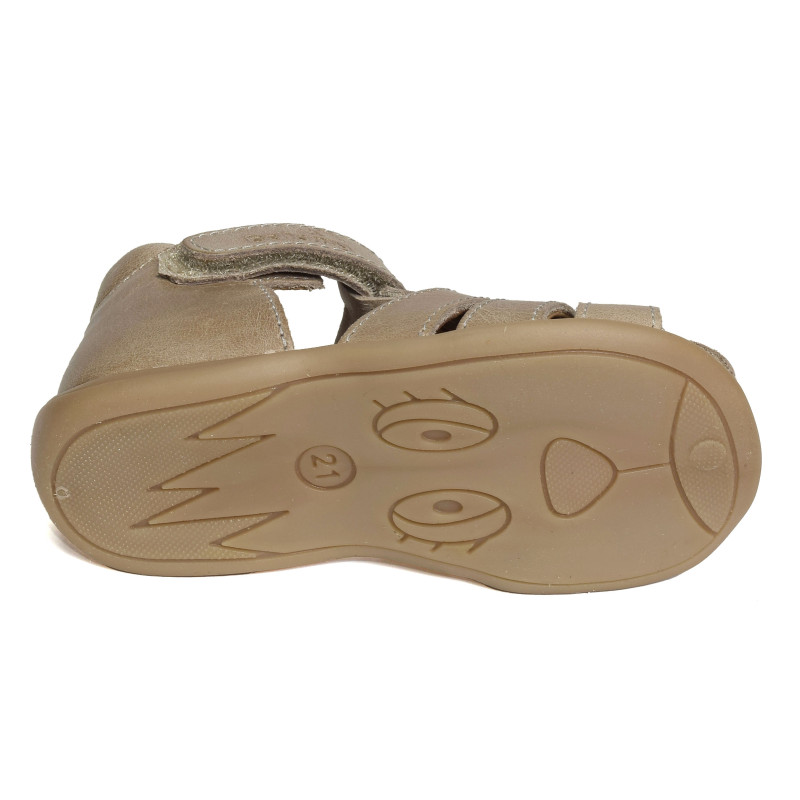 PARVEL Taupe, Sandales plates & Nu-Pieds Bellamy