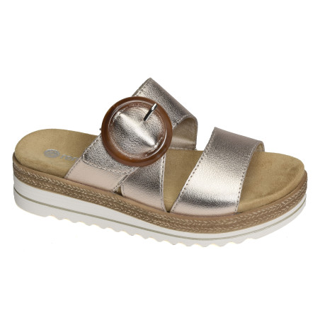 D0Q51 Rose Or, Mules Remonte