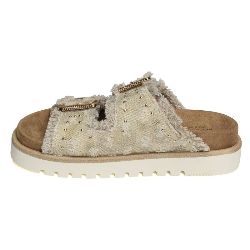 1461708 Beige, Mules Mustang