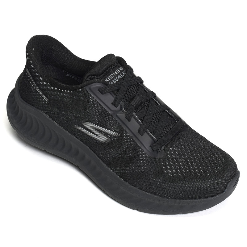 GO WALK NOW PAYTON Noir Noir, Slip-On Skechers