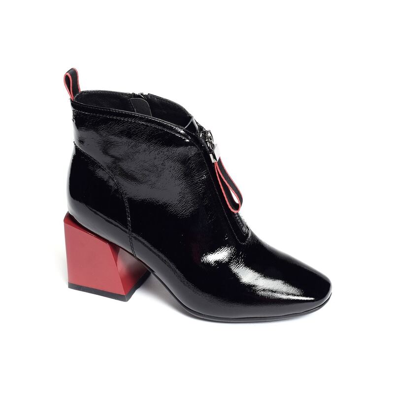 MADASSA Verni Noir, Bottines Metamorf ose