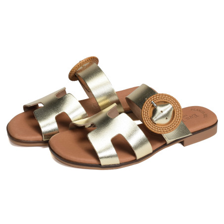 3007 Platine, Mules Eva Frutos