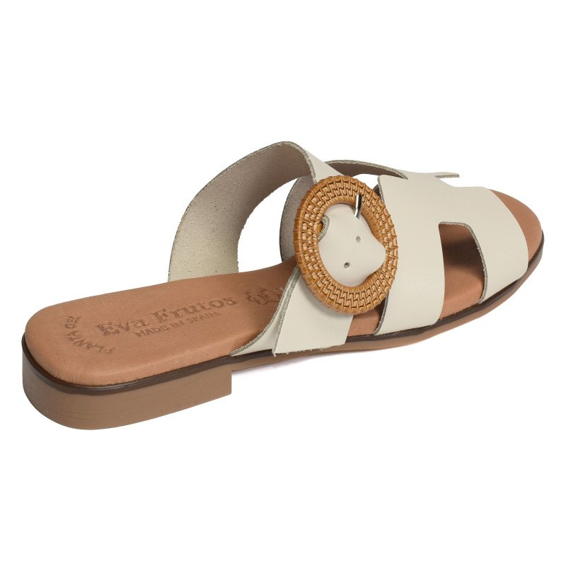 3007 Beige, Mules Eva Frutos