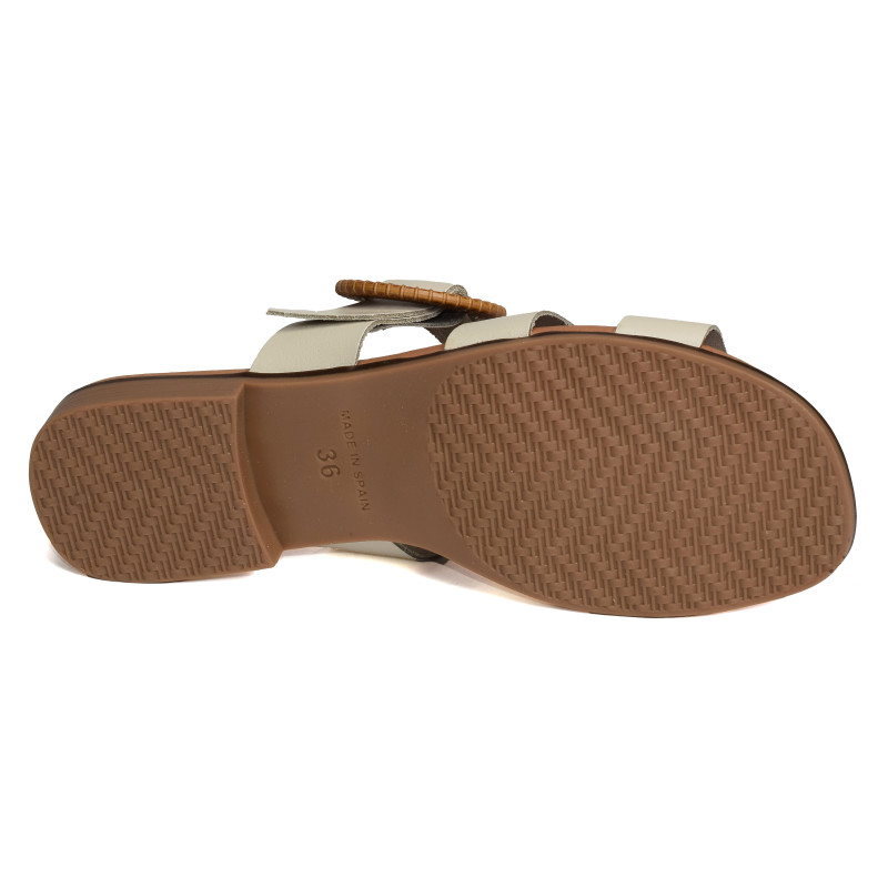 3007 Beige, Mules Eva Frutos