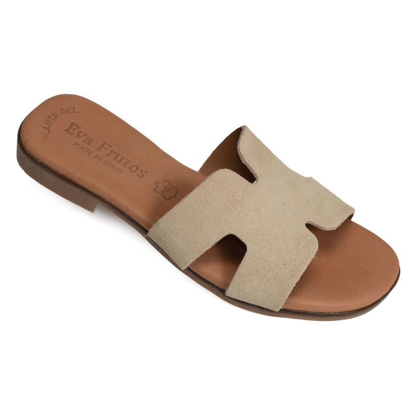 3053 Beige, Mules Eva Frutos