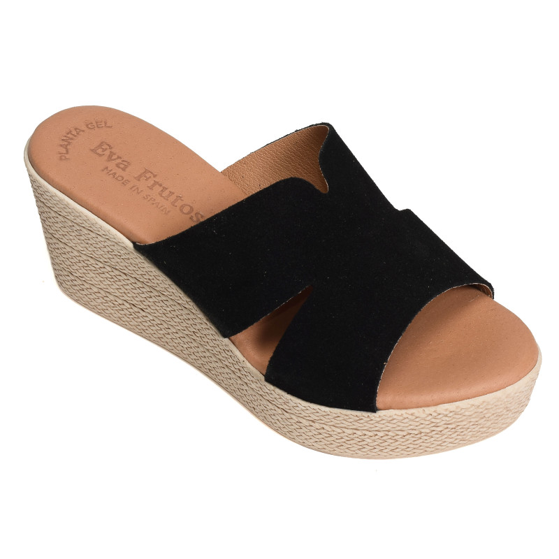 5501 Noir, Mules Eva Frutos