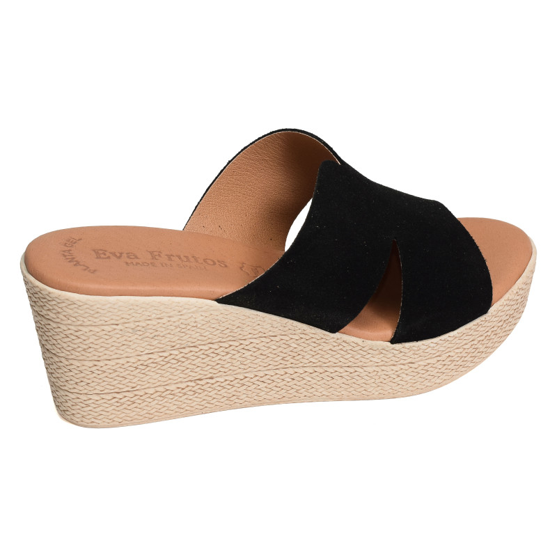 5501 Noir, Mules Eva Frutos