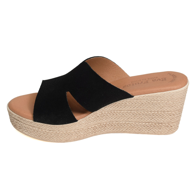 5501 Noir, Mules Eva Frutos