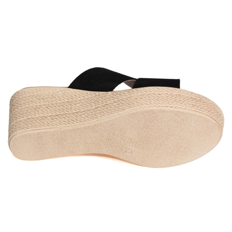 5501 Noir, Mules Eva Frutos