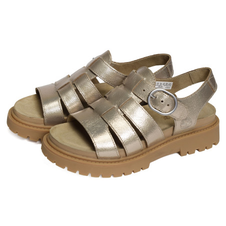 CLAIREMONT WAY FISHERMAN Platine, Nu-Pieds à plateforme Timberland