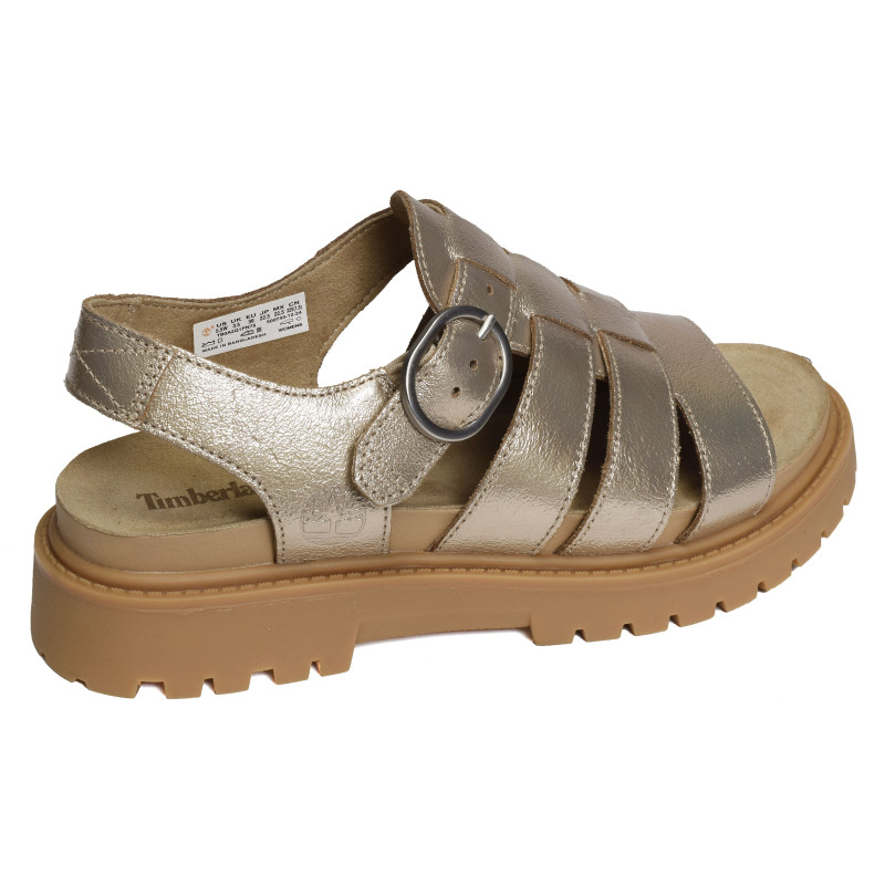 CLAIREMONT WAY FISHERMAN Platine, Nu-Pieds à plateforme Timberland