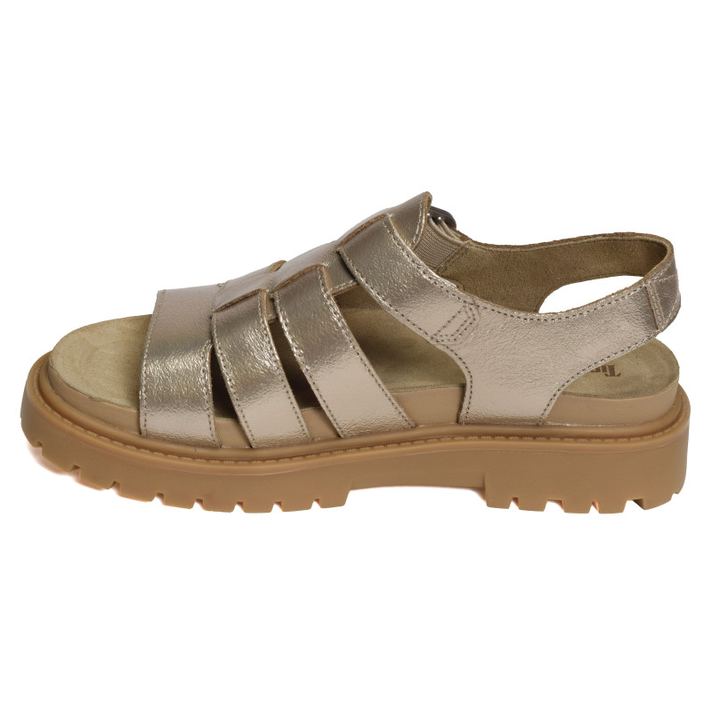 CLAIREMONT WAY FISHERMAN Platine, Nu-Pieds à plateforme Timberland