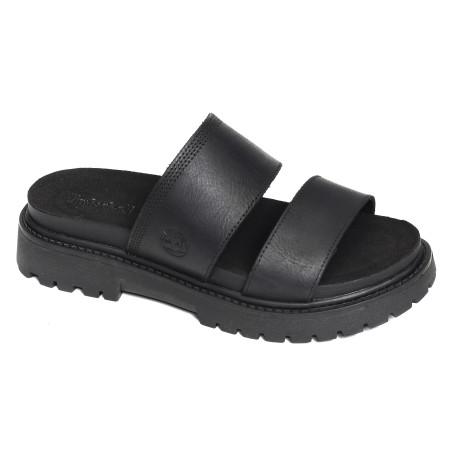 CLAIREMONT WAY SLIDE Noir, Mules Timberland