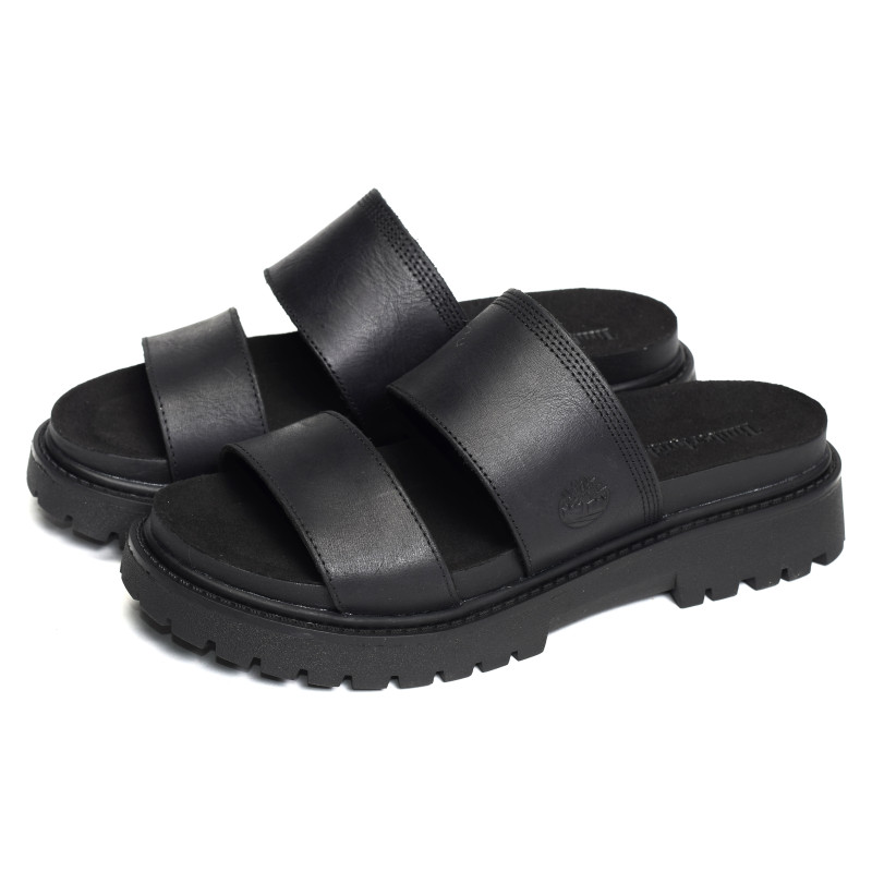CLAIREMONT WAY SLIDE Noir, Mules Timberland