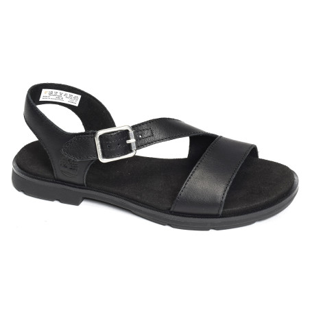 CALISTA BAY Noir, Sandales plates Timberland