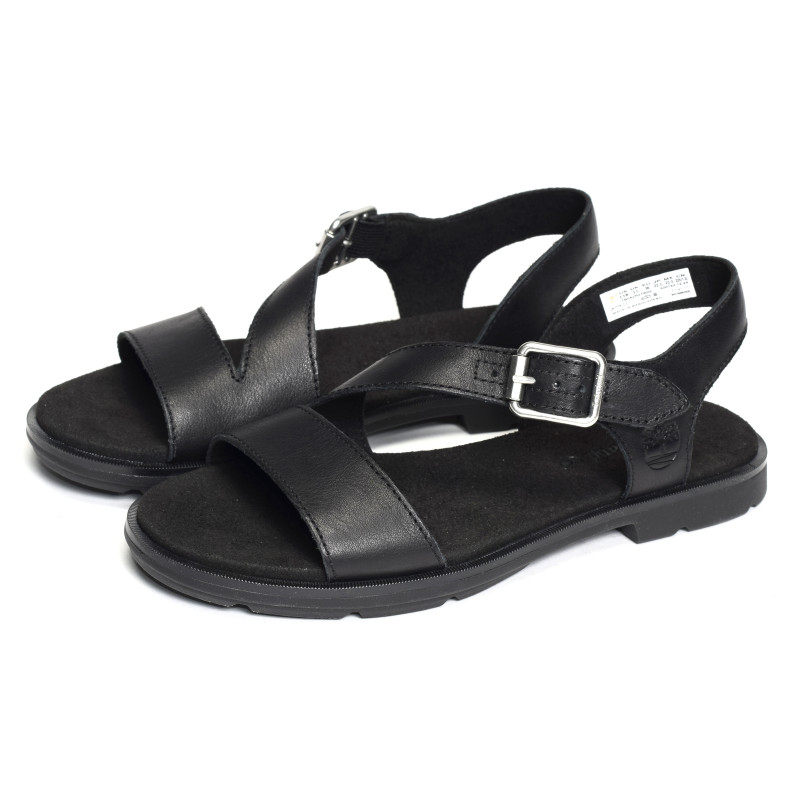 CALISTA BAY BACKSTRAP Noir, Sandales plates Timberland