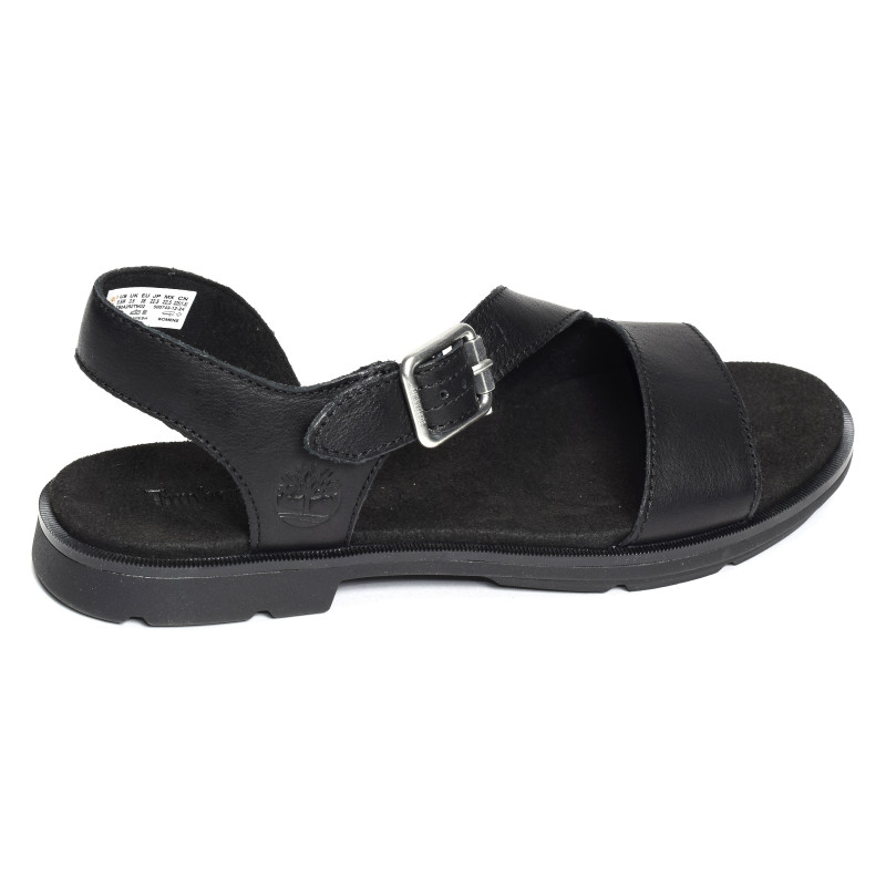 CALISTA BAY BACKSTRAP Noir, Sandales plates Timberland