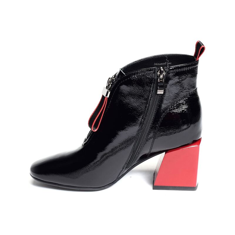 MADASSA Verni Noir, Bottines Metamorf ose