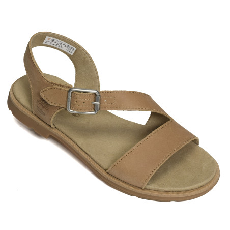 CALISTA BAY Beige, Sandales plates Timberland