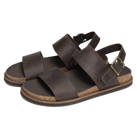 AMALFI BACKSTRAP Marron, Sandales plates & Nu-Pieds Timberland