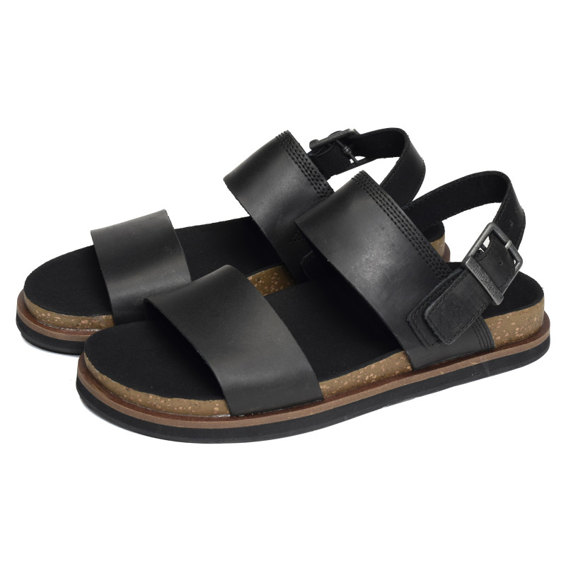 AMALFI BACKSTRAP Noir, Sandales plates & Nu-Pieds Timberland