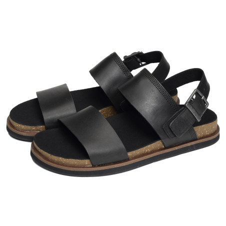 AMALFI BACKSTRAP Noir, Sandales plates & Nu-Pieds Timberland
