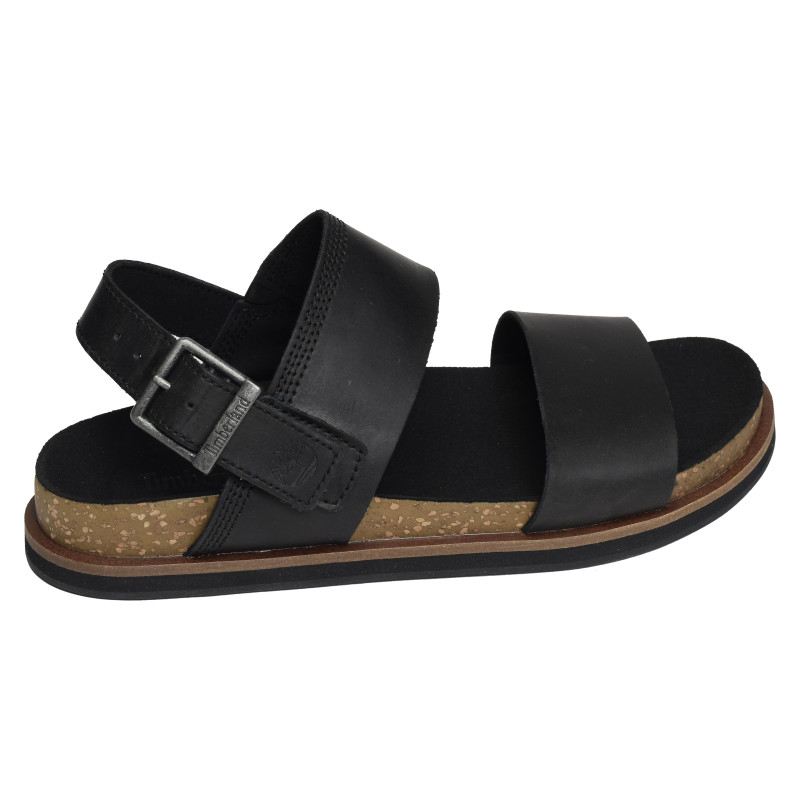 AMALFI BACKSTRAP Noir, Sandales plates & Nu-Pieds Timberland