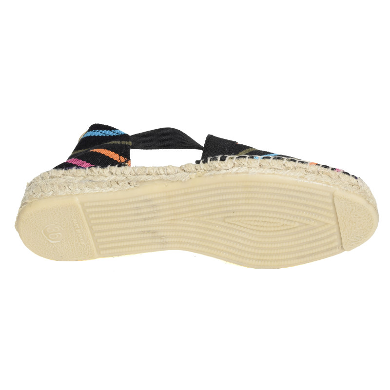 EVA Noir Multicolore, Espadrilles Toni Pons