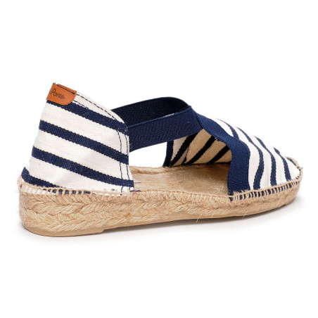 EVA Beige Marine, Espadrilles Toni Pons