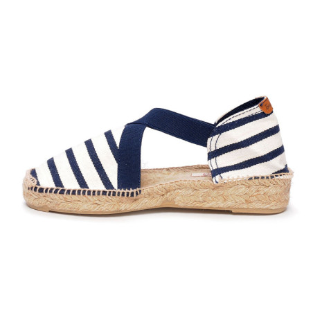 EVA Beige Marine, Espadrilles Toni Pons