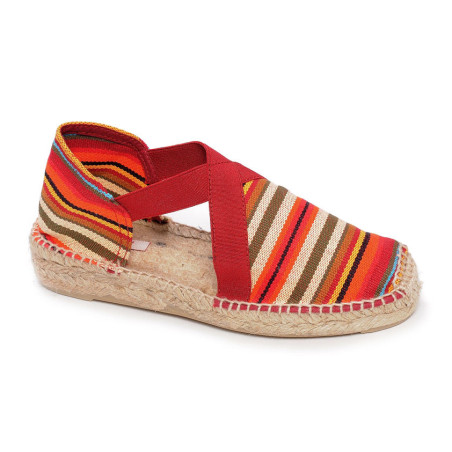 EVA Rouge Multicolore, Espadrilles Toni Pons