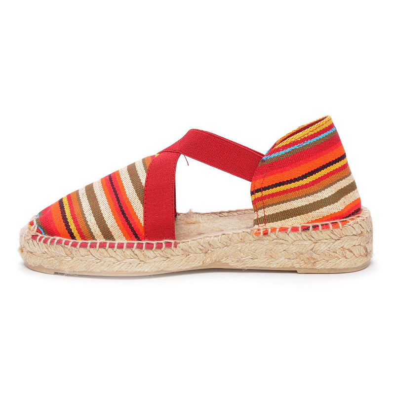 EVA Rouge Multicolore, Espadrilles Toni Pons
