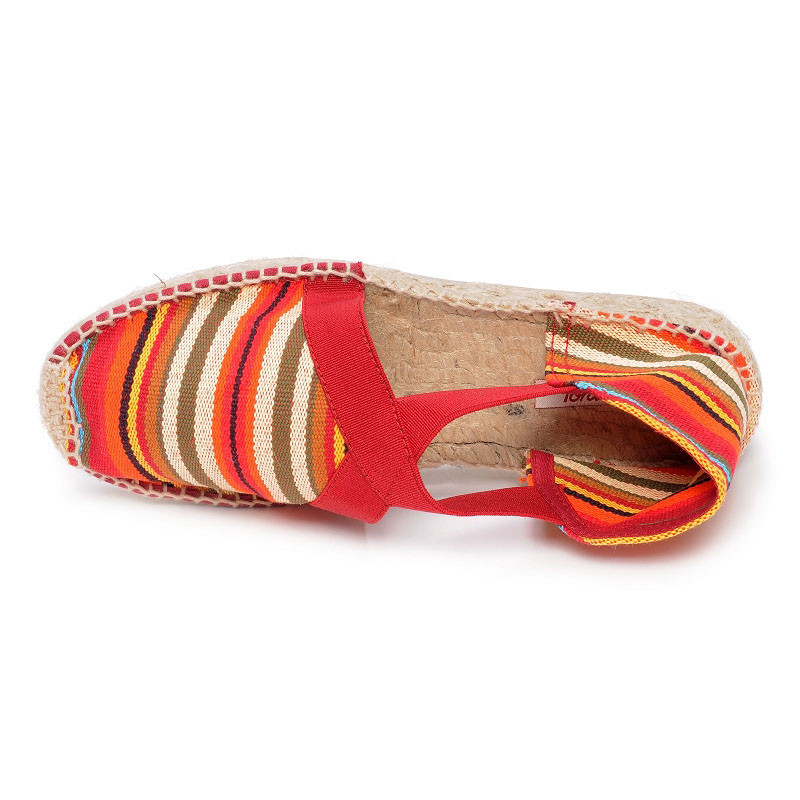 EVA Rouge Multicolore, Espadrilles Toni Pons
