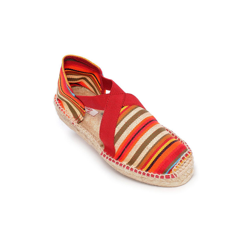 EVA Rouge Multicolore, Espadrilles Toni Pons