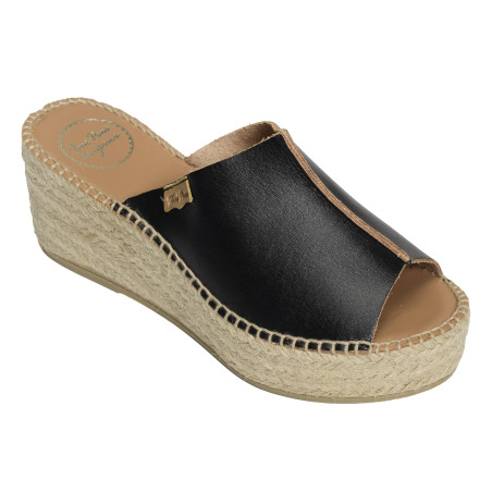 IVONNE Noir, Mules Toni Pons