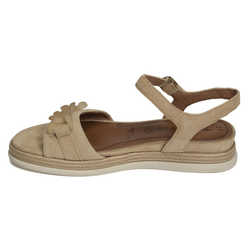 28254 Tan, Sandales compensées Tamaris