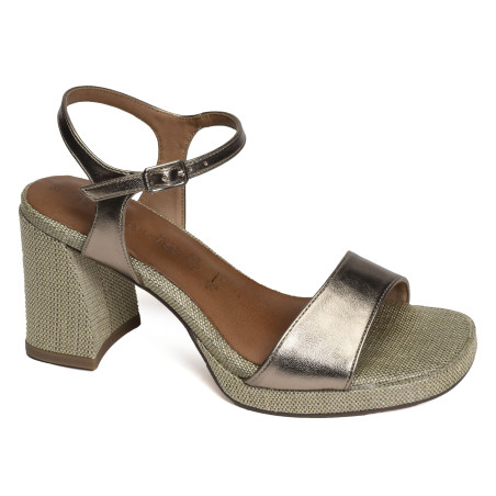 28342 Bronze, Nu-Pieds à talon Tamaris